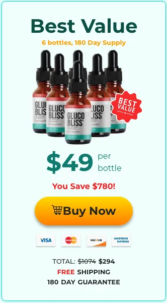 Buy GlucoBliss™ 4 Bottles